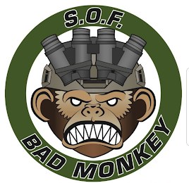 S.O.F BAD MONKEY logo