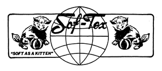 SOF-TEX "SOFT AS A KITTEN" logo