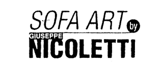 SOFA ART BY GIUSEPPE NICOLETTI logo