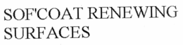 SOF'COAT RENEWING SURFACES logo
