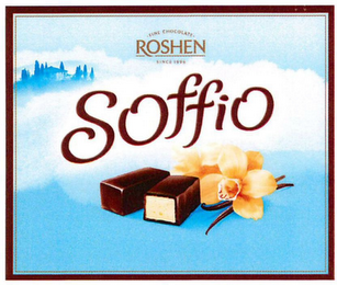 SOFFIO FINE CHOCOLATE ROSHEN SINCE 1996 logo