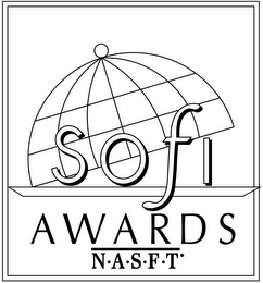 SOFI AWARDS N A S F T logo