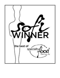 SOFI WINNER THE BEST OF SPECIALTY FOOD CRAFT. CARE. JOY. logo