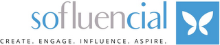 SOFLUENCIAL CREATE. ENGAGE. INFLUENCE. ASPIRE. logo