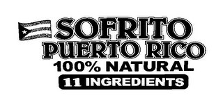 SOFRITO PUERTO RICO 100% NATURAL 11 INGREDIENTS logo