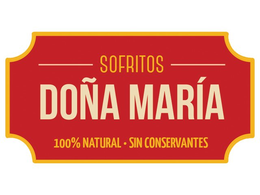 SOFRITOS DOÑA MARÍA 100% NATURAL · SIN CONSERVANTES logo