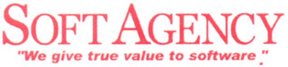 SOFT AGENCY "WE GIVE TRUE VALUE TO SOFTWARE". logo