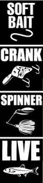 SOFT BAIT CRANK SPINNER LIVE logo