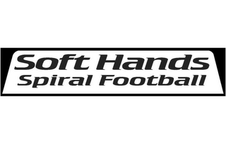 SOFT HANDS SPIRAL FOOTBALL logo