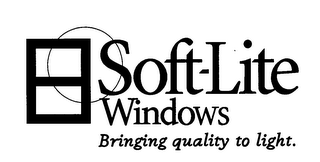 SOFT-LITE WINDOWS BRINGING QUALITY TO LIGHT.