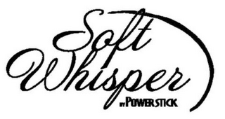 SOFT WHISPER BY POWER STICK logo