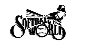 SOFTBALL WORLD logo