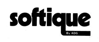 SOFTIQUE BY ADG logo