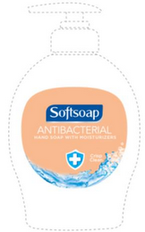 SOFTSOAP ANTIBACTERIAL HAND SOAP WITH MOISTURIZERS CRISP CLEAN logo