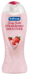 SOFTSOAP BODY BUTTER STRAWBERRY SMOOTHER logo