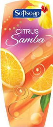 SOFTSOAP BRAND CITRUS SAMBA logo