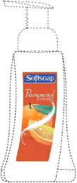 SOFTSOAP PAMPERED HANDS logo