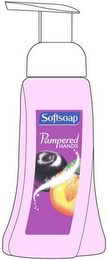 SOFTSOAP PAMPERED HANDS logo