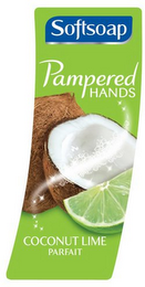 SOFTSOAP PAMPERED HANDS COCONUT LIME PARFAIT logo