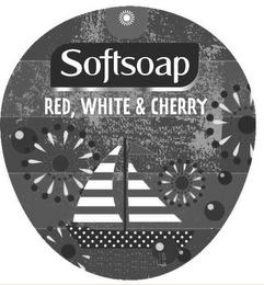 SOFTSOAP RED, WHITE & CHERRY logo