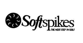 SOFTSPIKES THE NEXT STEP IN GOLF logo