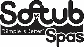 SOFTUB SPAS "SIMPLE IS BETTER" logo