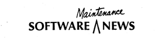SOFTWARE MAINTENANCE NEWS logo