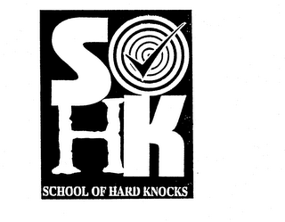 SOHK SCHOOL OF HARD KNOCKS logo