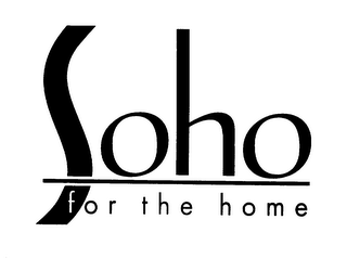 SOHO FOR THE HOME logo