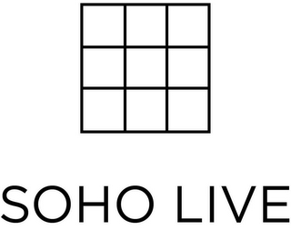 SOHO LIVE logo