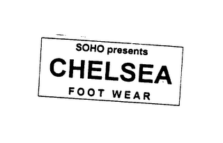 SOHO PRESENTS CHELSEA FOOT WEAR logo