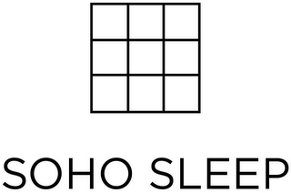 SOHO SLEEP logo