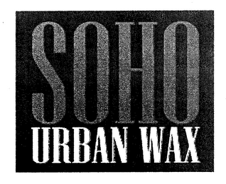 SOHO URBAN WAX logo