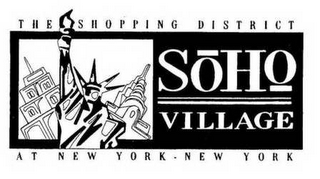 SOHO VILLAGE THE SHOPPING DISTRICT AT NEW YORK - NEW YORK logo