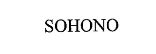 SOHONO logo
