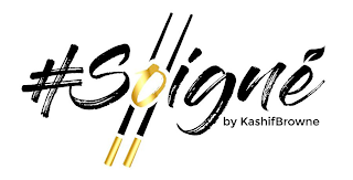 #SOIGNE BY KASHIF BROWNE logo