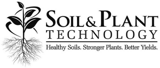 SOIL & PLANT TECHNOLOGY HEALTHY SOILS. STRONGER PLANTS. BETTER YIELDS. logo