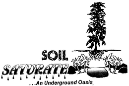 SOIL SATURATE...AN UNDERGROUND OASIS logo
