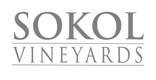 SOKOL VINEYARDS logo