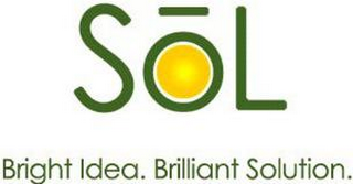 SOL BRIGHT IDEA. BRILLIANT SOLUTION. logo