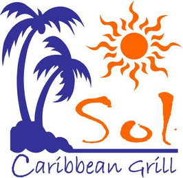 SOL CARIBBEAN GRILL logo