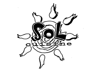SOL CUISINE logo
