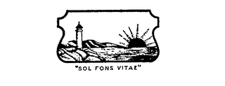 " SOL FONS VITAE" logo
