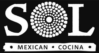 SOL · MEXICAN · COCINA · logo