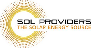 SOL PROVIDERS THE SOLAR ENERGY SOURCE logo