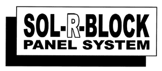 SOL-R-BLOCK PANEL SYSTEM logo