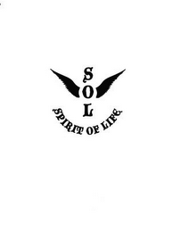 SOL SPIRIT OF LIFE logo