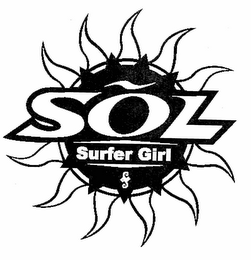 SOL SURFER GIRL logo