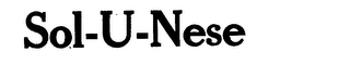 SOL-U-NESE logo