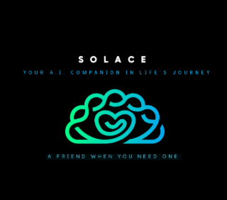 SOLACE YOUR A.I. COMPANION IN LIFE'S JOURNEY A FRIEND WHEN YOU NEED ONE logo